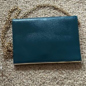 Halogen Saffiano Leather Crossbody Purse